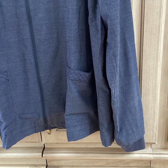 Vera Bradley lab jacket nurse top sz XL blue gray - Picture 4 of 10